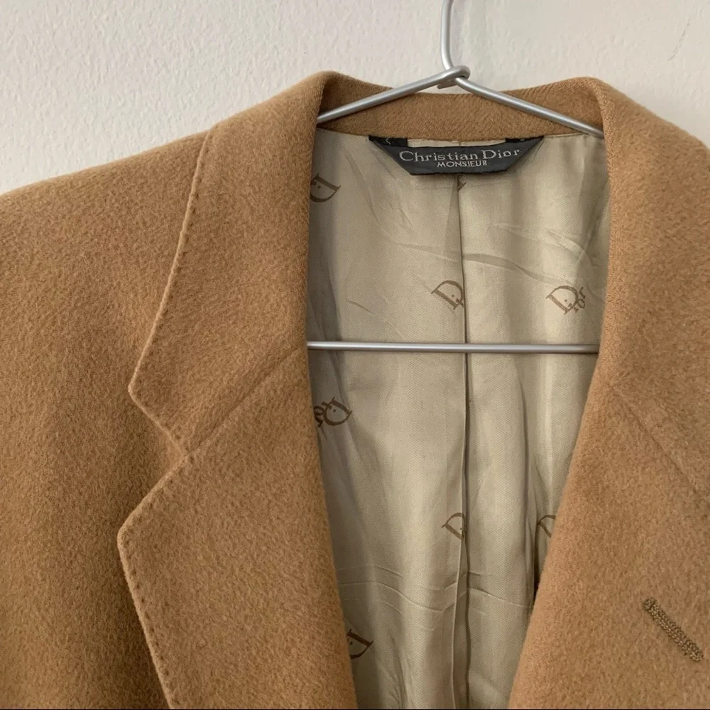 Oversize Dior men’s BLAZER camel color